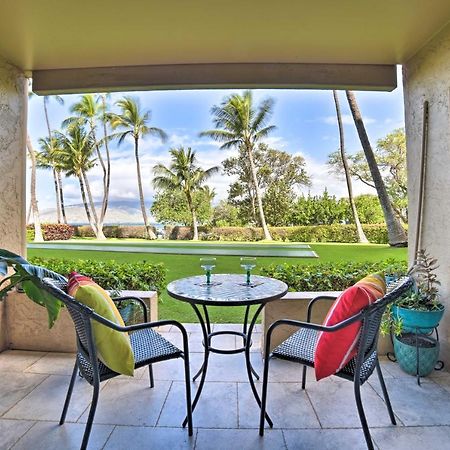 Ocean-View Kihei Condo With Lanai Steps To Beach! 外观 照片