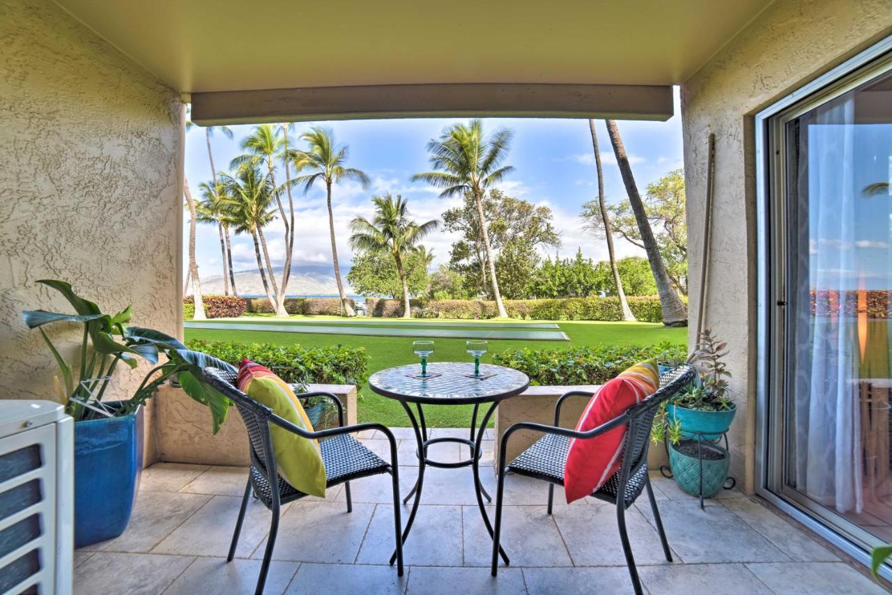 Ocean-View Kihei Condo With Lanai Steps To Beach! 外观 照片