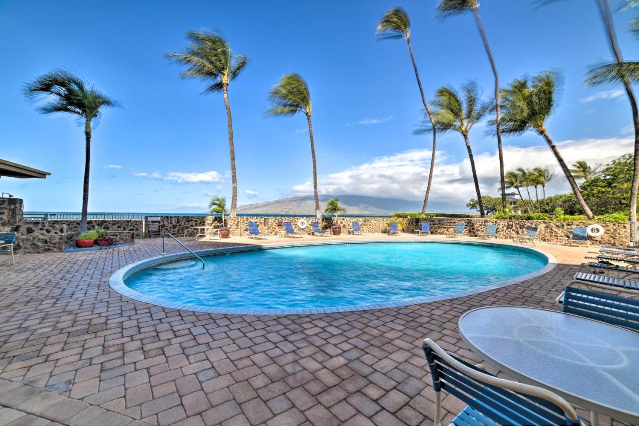 Ocean-View Kihei Condo With Lanai Steps To Beach! 外观 照片