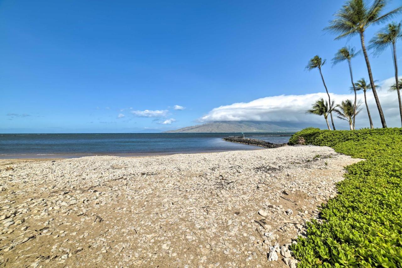 Ocean-View Kihei Condo With Lanai Steps To Beach! 外观 照片