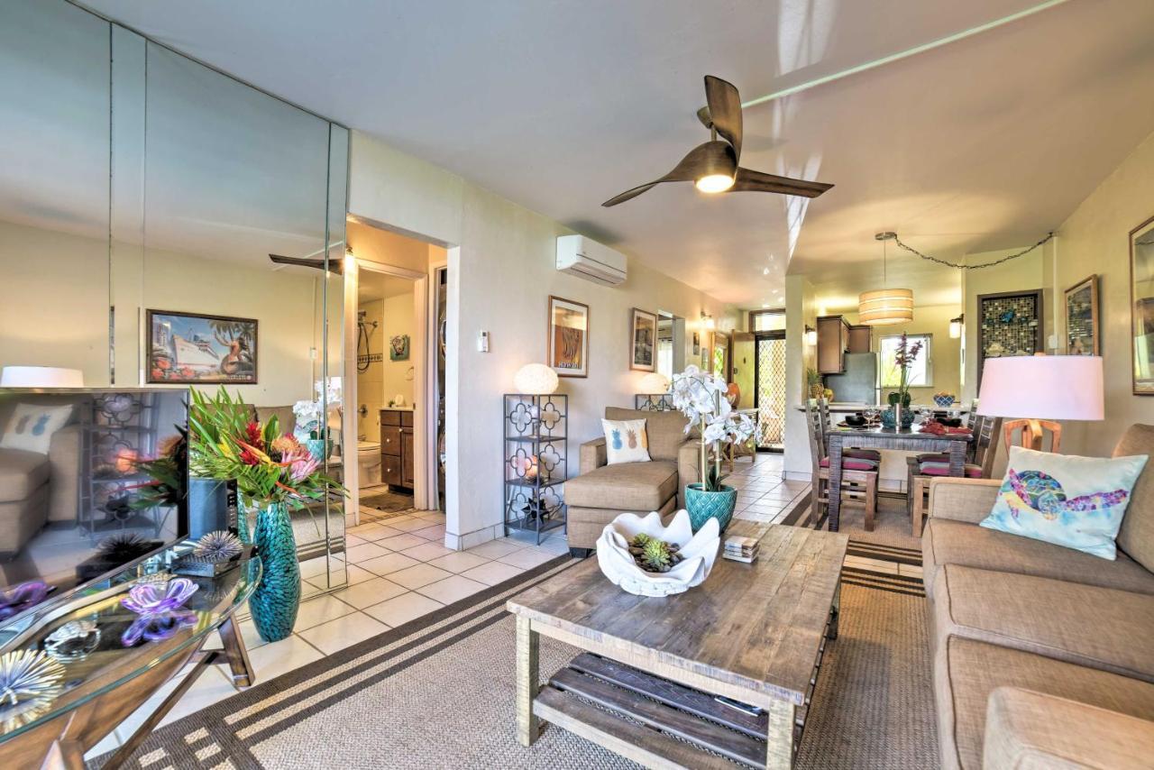 Ocean-View Kihei Condo With Lanai Steps To Beach! 外观 照片
