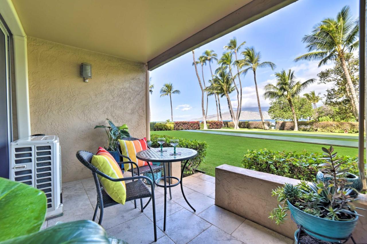Ocean-View Kihei Condo With Lanai Steps To Beach! 外观 照片