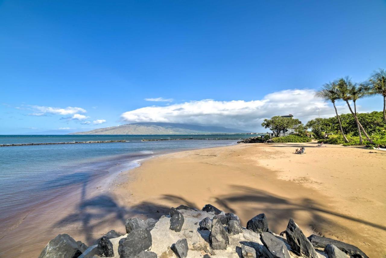 Ocean-View Kihei Condo With Lanai Steps To Beach! 外观 照片